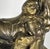 Gilded Chalkware Equestrian Mantel Piece With Child & Dog, c.1930-1940s For Sale - Image 4 of 13