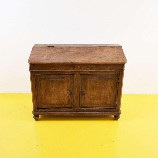 Rustic Wooden Sideboard, Early 1900s For Sale - Image 10 of 10