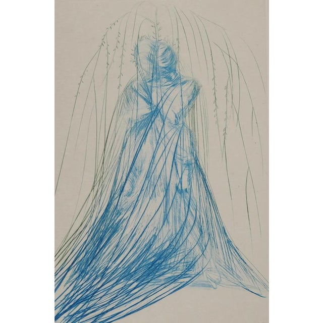 Salvador Dali, Isolde and Brangaine, 1970, Engraving For Sale - Image 4 of 8