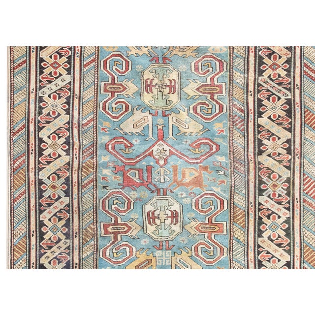 Early 20th Century Persian Shirvan Rug For Sale - Image 9 of 16