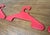 Mid-Century Modern German Red Space Age Coat Hanger, 1960s, Set of 3 For Sale - Image 17 of 18