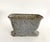 French Enamel Cast Iron Planter Black and White Speckled For Sale In Los Angeles - Image 6 of 10