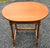 American Small Vintage 1940’s Colonial Style Walnut Writing Table For Sale - Image 3 of 9