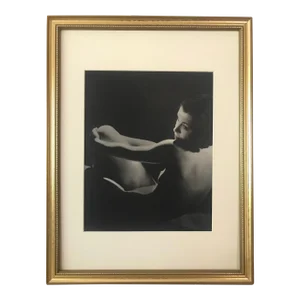 Original Vintage Art Deco Photo Gravure of a Female Nude by John Everard Circa 1930