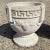 Mediterranean Vintage Greek Classical Style Concrete Greek Key Garden Flower Planter Pot, Pair For Sale - Image 3 of 8