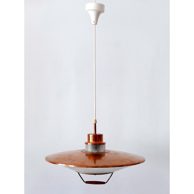 Mid-Century Modern Scandinavian Copper Pendant Lamp, 1960s For Sale - Image 6 of 18