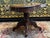 Fiddle Pedestal Table in Walnut For Sale - Image 4 of 11