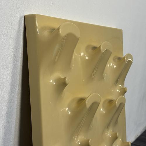 Beige Slab Coat Rack by De Pas, Durbino & Lomazzi for Longato, Italy, 1967 For Sale - Image 8 of 18
