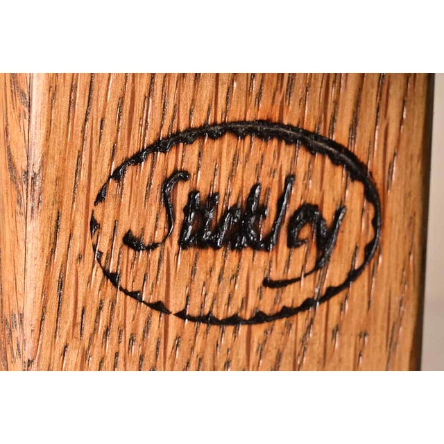 Stickley Mission Oak Arts and Crafts Spindle Sleeper Sofa For Sale - Image 17 of 18