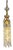 Mid 20th Century Murano Open Clear Lattice Cylinder Ormolu Pendant Light For Sale - Image 10 of 18