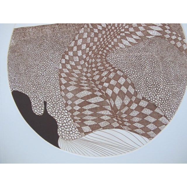 Guillaume Azoulay Au Bord De l'Eau Signed Limited Edition Harlequin Print For Sale - Image 9 of 10