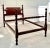 Antique European Small Double Sheraton Mahogany Bedframe For Sale - Image 9 of 11