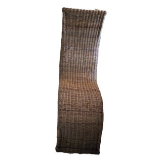 Vintage Rattan Chaise Lounge by Carl Öjerstam for Ikea For Sale