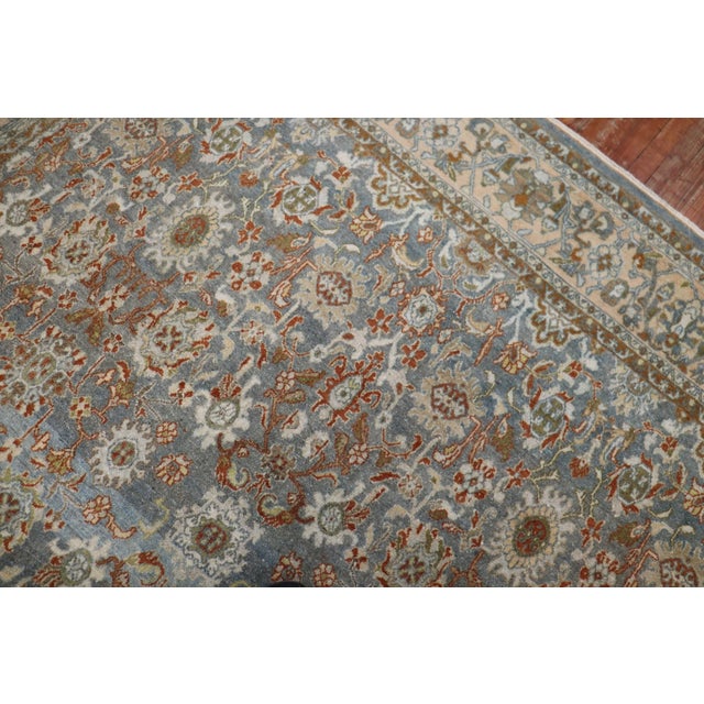 Stunning Antique Persian Bibikabad Room Rug , 9' X 12' For Sale - Image 4 of 9