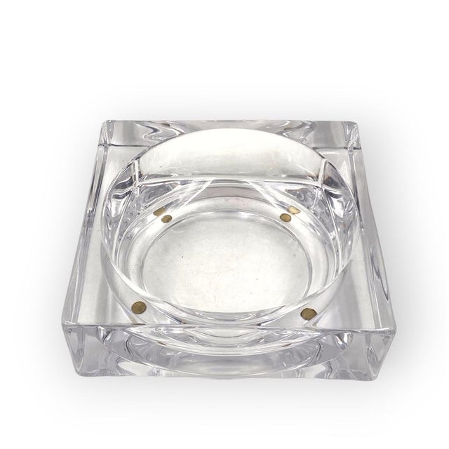 Molded Crystal Ashtray friom Sevres France, 1970s For Sale - Image 12 of 18