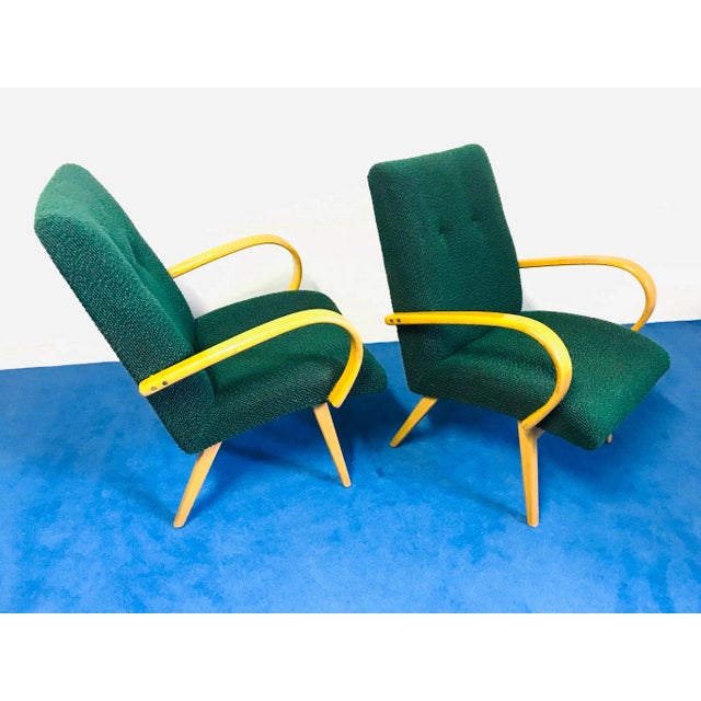 Armchair by Jindrich Halabala, 1960s, in Good conditions. Designed 1960 to 1969