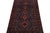 Tribal Rug & Kilim’s Baluch Rug in Dark Blue With Brick Red Geometric Patterns For Sale - Image 3 of 7