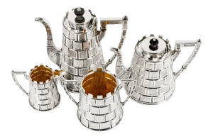 Late 19th Century Antique English Tea & Coffee Service - Set of 4