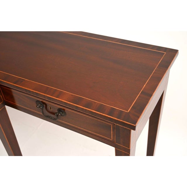 Wood Large Antique Georgian Console Table, 1920 For Sale - Image 7 of 11