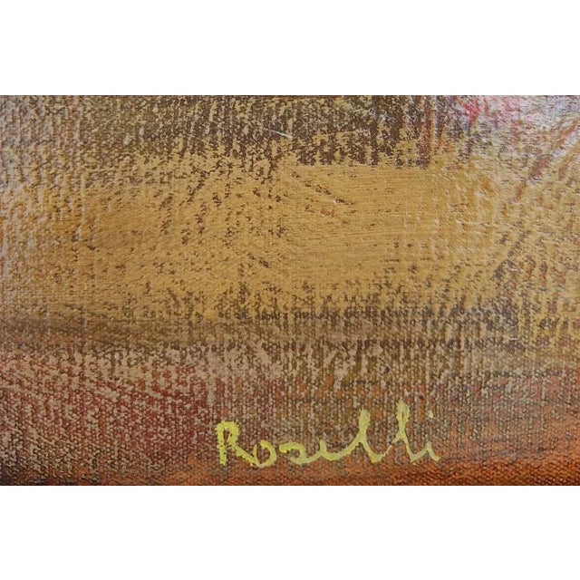 Carlo Roselli, Cirque, Oil on Canvas, Framed For Sale - Image 3 of 11