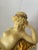 Art Nouveau 1930s Art Nouveau "Taranis" Nude Sculpture Resin Mantle Clock Marked For Sale - Image 3 of 10