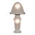 French Art Deco Mushroom Table Lamp by Pierre d'Avesn Lorrain Daum #2 - 1930s France For Sale