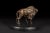 Sculpture of the Marching Bison, 1800s, Bronze For Sale - Image 6 of 10