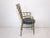 Mid-Century Modern Italian Brass Chiavari Styled Arm Chair For Sale - Image 3 of 12