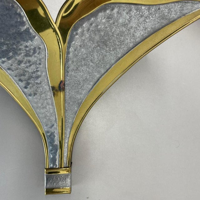 Bi-Color Wall Lights attributed to Henri Fernandez for Honoré, France, 1970s, Set of 2 For Sale - Image 6 of 18