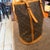 2000 - 2009 A 2006 Louis Vuitton Monogram Coated Canvas and Leather Bucket Gm Tote Bag For Sale - Image 5 of 14