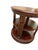1990s Ethan Allen Newport Banded Round Drum Lamp End Table Pedestal Side For Sale - Image 11 of 15
