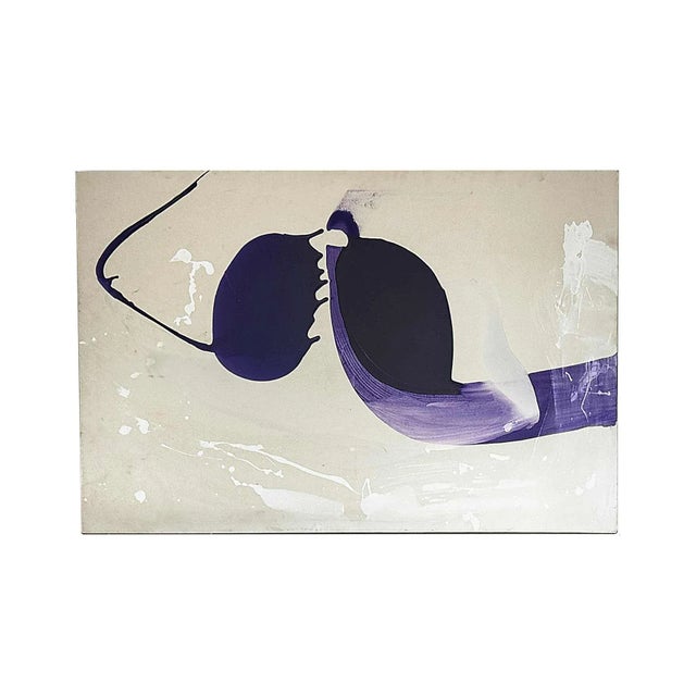 White Contemporary Paintings Jeanne Risica - A Pair For Sale - Image 8 of 10