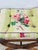 Wood Vintage Floral Xbase Ottoman For Sale - Image 7 of 11