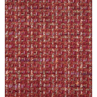 Sample - The House of Scalamandré Confetti Fabric, Red For Sale