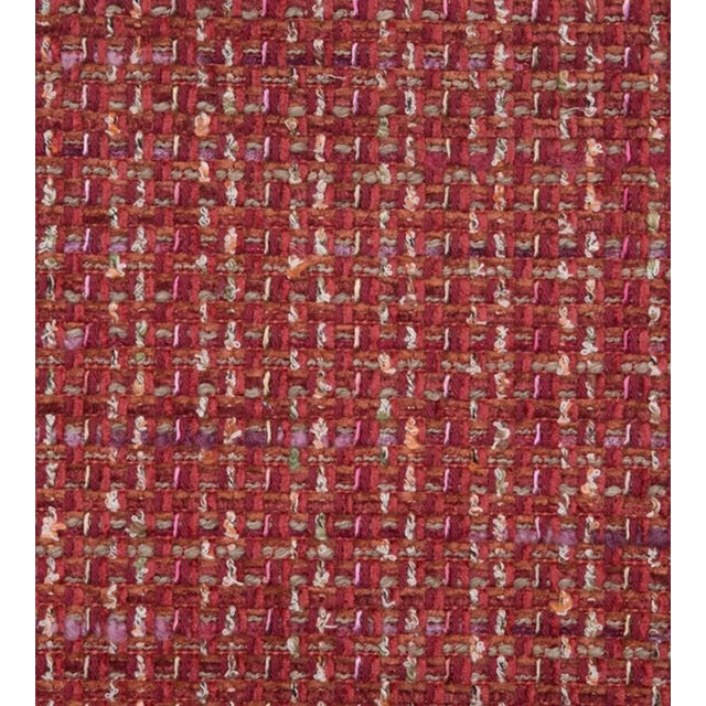 Sample - The House of Scalamandré Confetti Fabric, Red For Sale