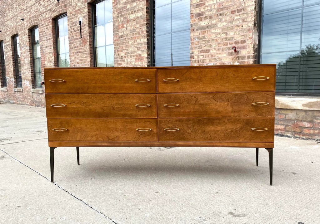Heywood Wakefield Contessa Series Lowboy Dresser | Chairish