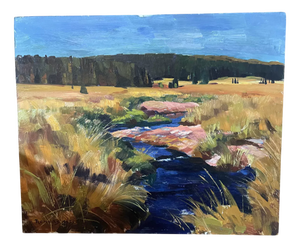 Tony Reniers, Peinture Paysage De Tony Reniers, 1800s, Oil on Panel
