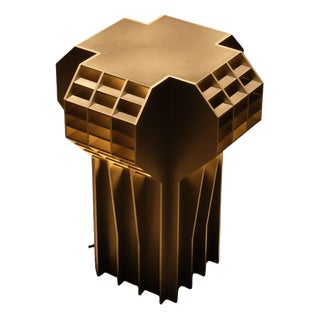 Aperture Protocol Aluminium Floor Lamp by Bureau of Entropy For Sale