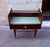 Wood Mid-Century Italian Mahogany Nightstands with Painted Glass, 1960s, Set of 2 For Sale - Image 7 of 10