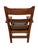 Early 20th Century Antique Arts & Crafts Stickley Style Mission Oak Arm Chair For Sale - Image 5 of 9