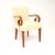 Art Deco Walnut and Leather Armchairs, 1930, Set of 2 For Sale - Image 6 of 11
