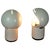 Vintage Italian Space Age Asteroidi Plastictable Lamps by Siberin Caronno, 1970s, Set of 2 For Sale - Image 10 of 10