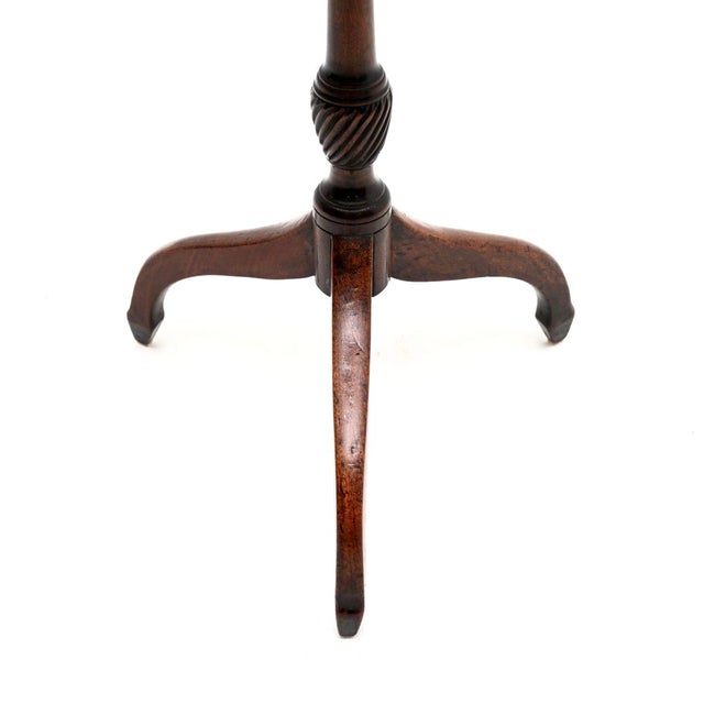 Late 18th Century Antique Georgian Snap Top Occasional Table, 1790 For Sale - Image 5 of 8