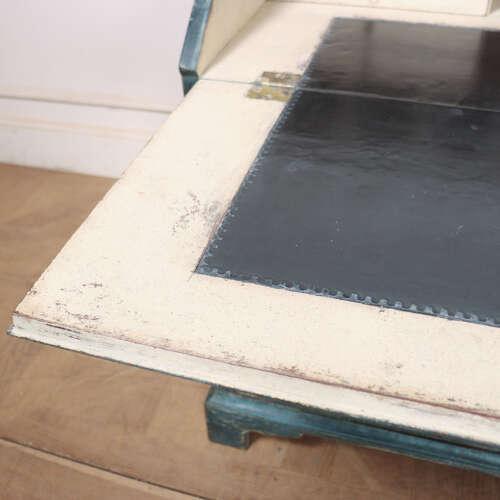 18th century English Painted Bureau, 1760s For Sale - Image 13 of 15