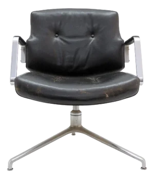 Preben Fabricius and Jørgen Kastholm Office Chair Model Fk84, 1962