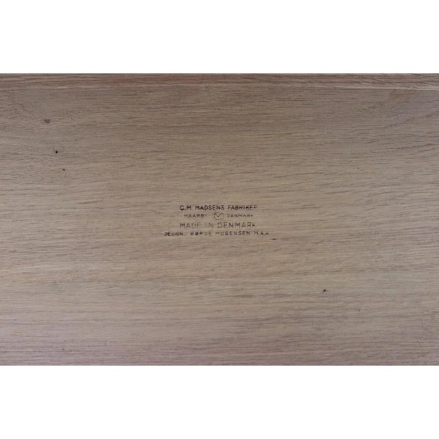 Wood Oak Model 18 Shaker Dining Table by Børge Mogensen, 1960s For Sale - Image 7 of 8