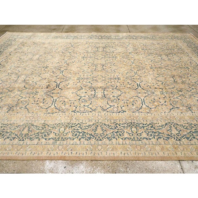 Galerie Shabab Collection Early 20th Century Persian Tabriz Carpet For Sale In New York - Image 6 of 10