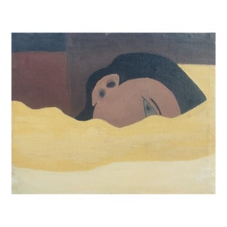 "Engulfed", Acrylic on Canvas Painting by David Akolo For Sale
