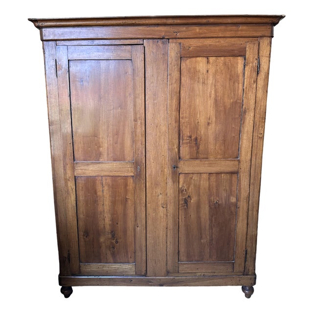 Charles X Wardrobe in Walnut For Sale