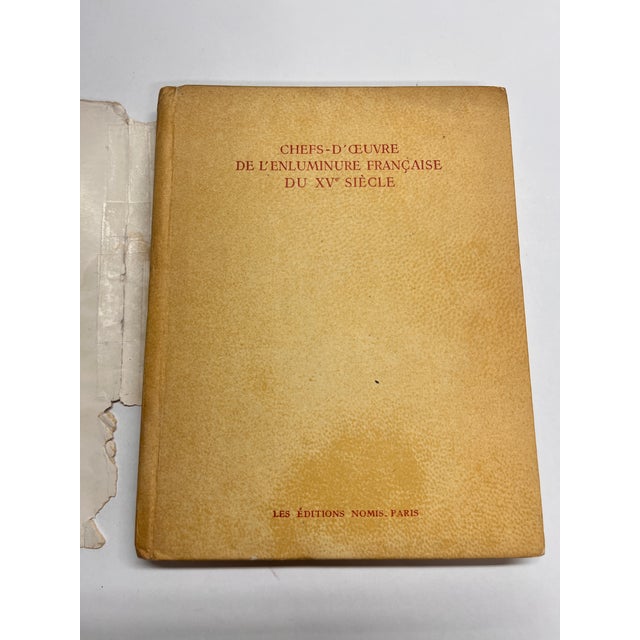 Gothic 1952 French Manuscript Book For Sale - Image 3 of 8